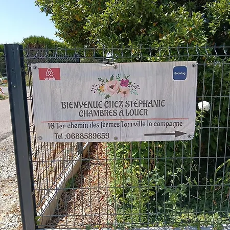 Lit Double Rum i privatbostad Tourville-la-Campagne
